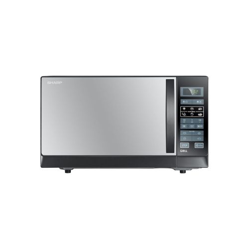 SHARP Microwave Grill 25 Liter - 900 Watt  - 6 Menus Black R-750MR(K)