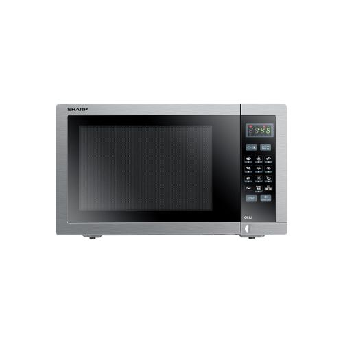 SHARP Microwave Grill 34 Liter 1000 Watt 9 Menus Stainless R-770AR(ST)