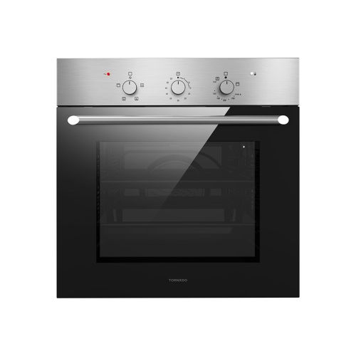 TORNADO Built-In Oven Gas 60 x 60 cm - 67 Liter Stainless Steel GEO-VM60CSU-S