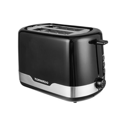 TORNADO Toaster 2 Slices 850 Watt Black TT-852-B