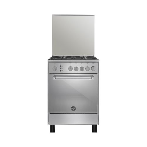 LA GERMANIA Cooker 60 x 60 - 4 Gas Burners Stainless 6D80GRB1X4AWW