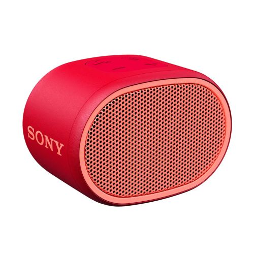 SONY Portable Wireless Bluetooth Speaker Red Color Water Resistant SRS-XB01/RC