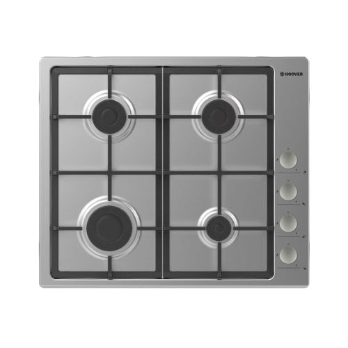 HOOVER Built-In Hob 60 x 60 - 4 Gas Burners Stainless HHG6LSX-EGY