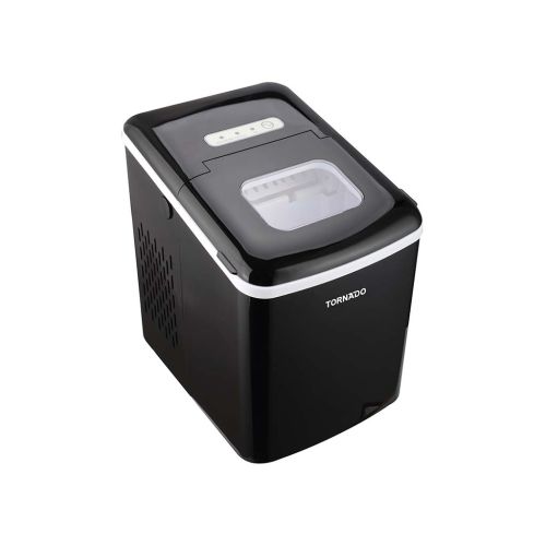 TORNADO Ice Maker 1.8 Liter 120 Watt LED Indicator Black TIM-2100