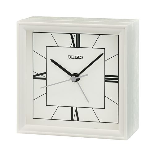 SEIKO Alarm Clock Plastic and Wooded Case QXE064W